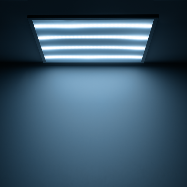 Купить Gauss Светильник офисный 36W 2760lm 6500K IP20 595*595*19мм матовый LED 842123340