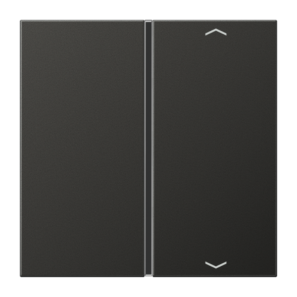 JUNG клавиша для выключателя в сборе, антрацит, с символами вверх\вниз AL2401TSAPAN