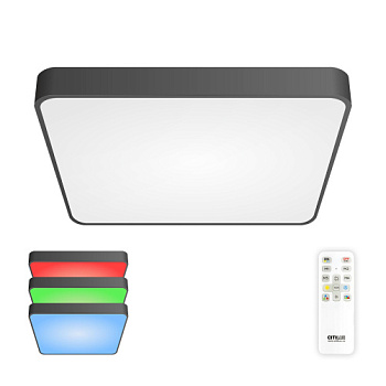 Citilux CL724K95G1 Купер Черный Светильник потолочный с RGB