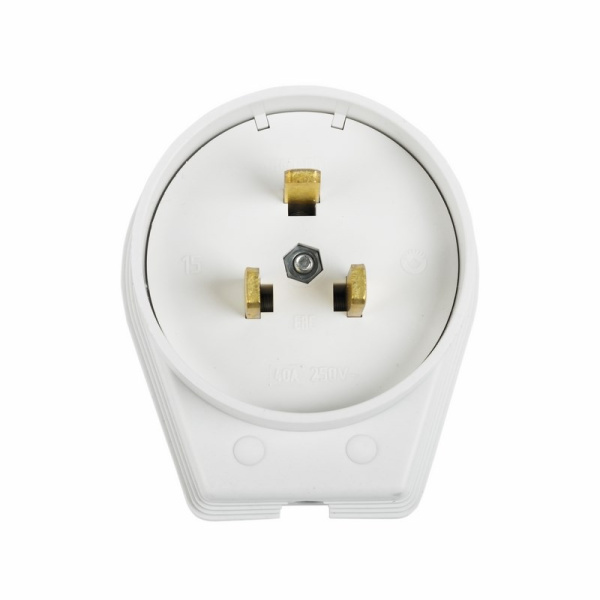 Вилка силовая для электроплиты с заземлением IP 20 40А 250В Rexant 11-8519