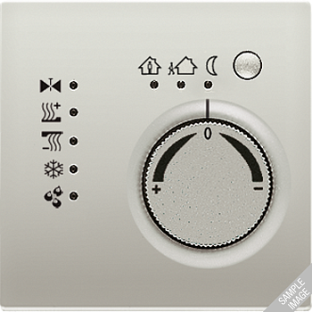 JUNG KNX-регулятор с ручкой для установки температуры алюминий AL2178