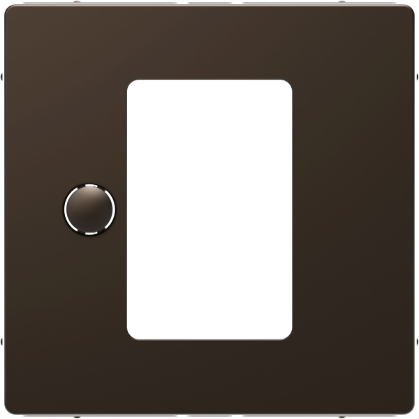 SE Merten D-Life Мокко Накладка центральная для сенсорного термостата MTN5775-6052