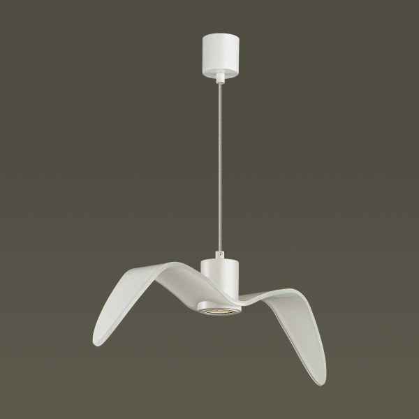 Odeon Light 4904/1C PENDANT ODL22 233 белый/стекло Подвес GU10 1*5W BIRDS Купить Odeon Light 4904/1C PENDANT ODL22 233 белый/стекло Подвес GU10 1*5W BIRDS