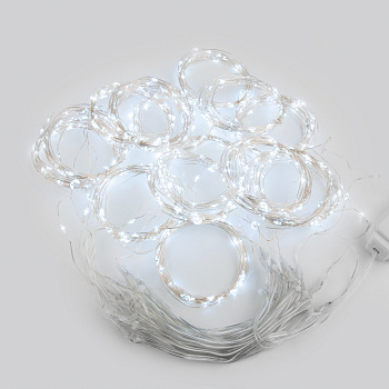 Eurosvet Гирлянда Занавес 200-004 белый 2*3м IP20 a056046