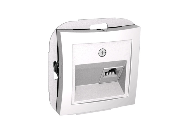 Купить SE Дуэт Бел Розетка компьютерная 1-ая RJ45 кат.5e WDE000183