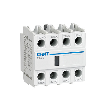 CHINT Приставка доп.контакты F4-04 к контактору NC1, NC2, NC8 (R)