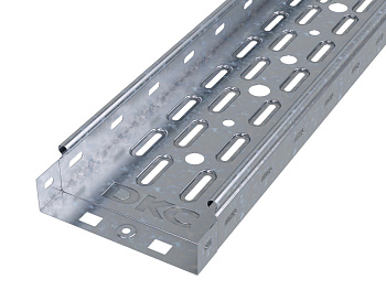 DKC Лоток перф 100х80 L 3000 толщ 1 мм, нерж