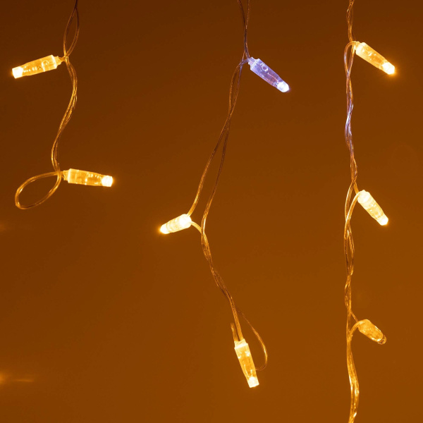 Купить Arlight Светодиодная гирлянда ARD-EDGE-CLASSIC-2400x600-CLEAR-88LED-FLASH Yellow (230V, 6W) (Ardecoled, IP65) 031184