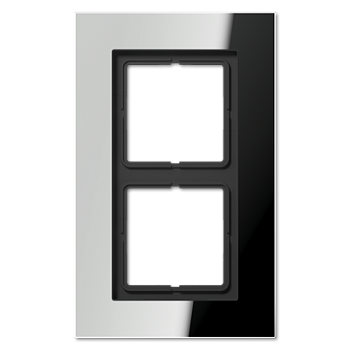 JUNG LS plus Блестящий Хром Рамка 2-ая LSP982GCR