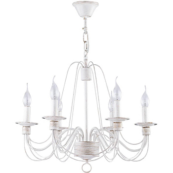 Freya Classic Velia Белый с Золотом Люстра E14 60W FR2046-PL-06-WG