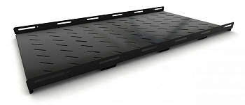 Hyperline TSH3H-1050-RAL9004 Полка стационарная усиленная, глубина 1050 мм, с боковым креплением, нагрузка до 100 кг, для шкафов серии TTB, TTBR, TTC2 397134