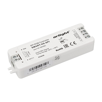 Arlight Контроллер SMART-K6-SPI (12-24V, 2.4G) (IP20 Пластик, 5 лет) 022658