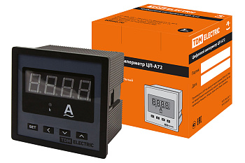 TDM Цифровой амперметр ЦП-А72 0-9999А-0,5-Р SQ1102-0521
