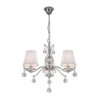 Citilux CL438131 Шелли Хром+Белый Светильник Люстра