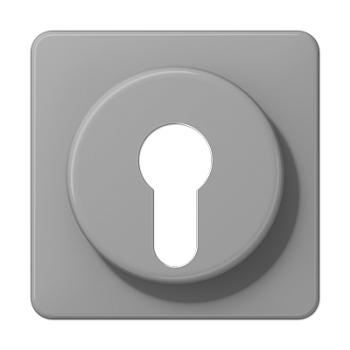 JUNG Крышка для выключателя с замком серая CD528GR