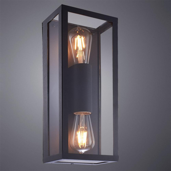 Купить Arte Lamp A4569AL-2BK Уличные настенные светильники