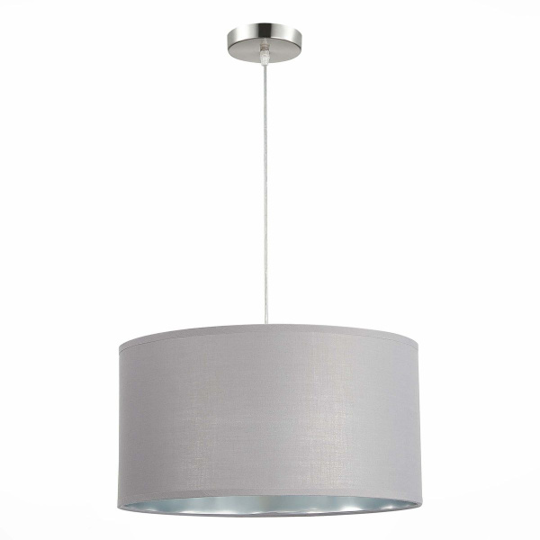 Evoluce SLE300513-01 Светильник подвесной Никель/Серый, Серебристый E27 1*40W