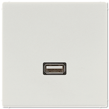 JUNG Мультимедиа разъём, светло-серый MALS1122LG