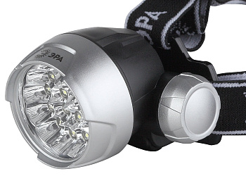 ЭРА G17 Фонарь Налобный 17xLED Extra, 3хААА, бл