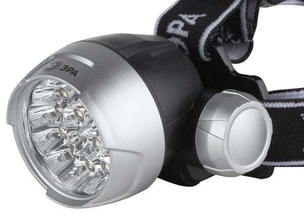 ЭРА G17 Фонарь Налобный 17xLED Extra, 3хААА, бл