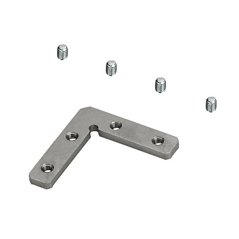 Arlight Соединитель ALU-90HOR угловой горизонтальный (Металл) 024194