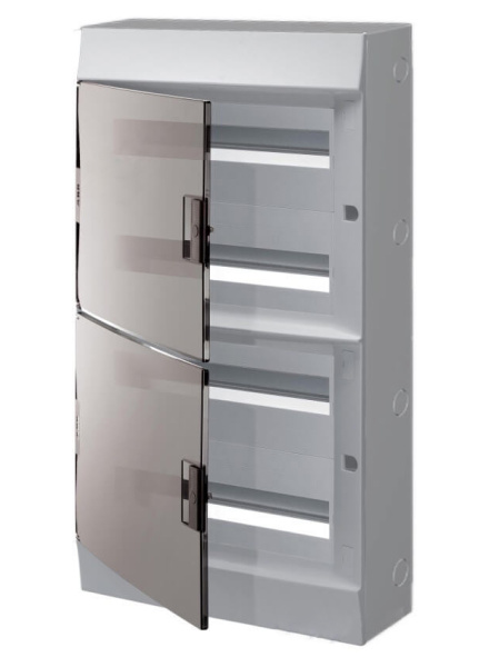 ABB Mistral41 Бокс настенный 72М прозрачная дверь (с клемм) 1SPE007717F9999