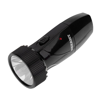 Фонарь с аккумулятором и встроенным зарядным устройством, зарядка напрямую от сети (евророзетка) 220 В Rexant 75-712