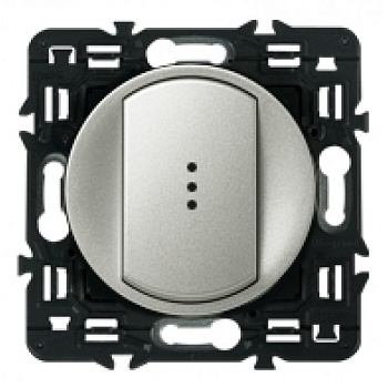 Legrand DIY Celiane Титан Переключатель на два направления с подсветкой 696949