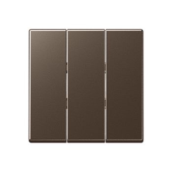 JUNG Мокко Клавиша тройная для трёхклавишного выключателя арт.: 5306 EU A593BFMO