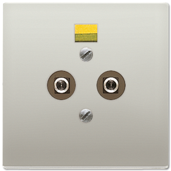 JUNG LS 990 Edelstahl Розетка для выравнивания потенциалов ES2965-2