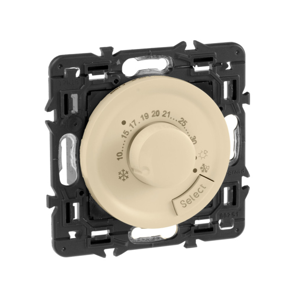 Купить Legrand Celiane Беж Накладка термостата комнатного 066280
