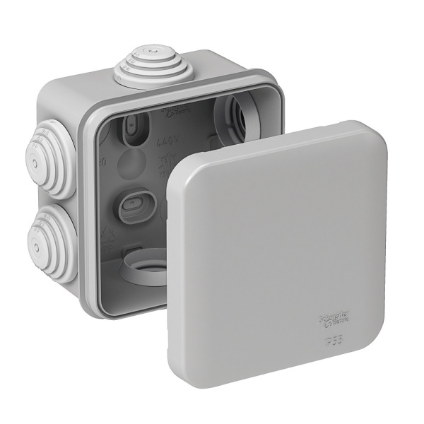 SE Коробка 70x70x40 с 6 вводами IP55 IMT22057