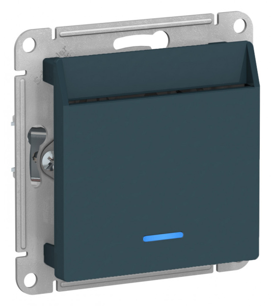 Купить Systeme Electric AtlasDesign Изумруд Переключатель карточный с задержкой времени, механизм
