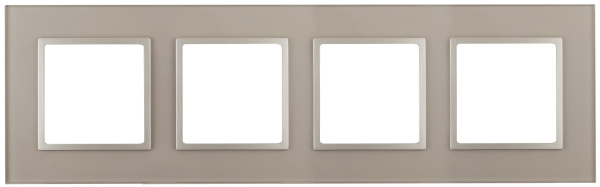 ЭРА 14-5104-04 Elegance Шампань/шамп Стекло Рамка 4-ая