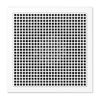 JUNG 4 гонговый звонок, белый LS2567-G3WW