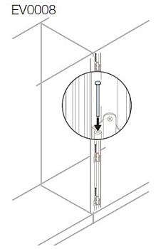 ABB Набор шпилек для соединения шкафов (8шт) EV0008