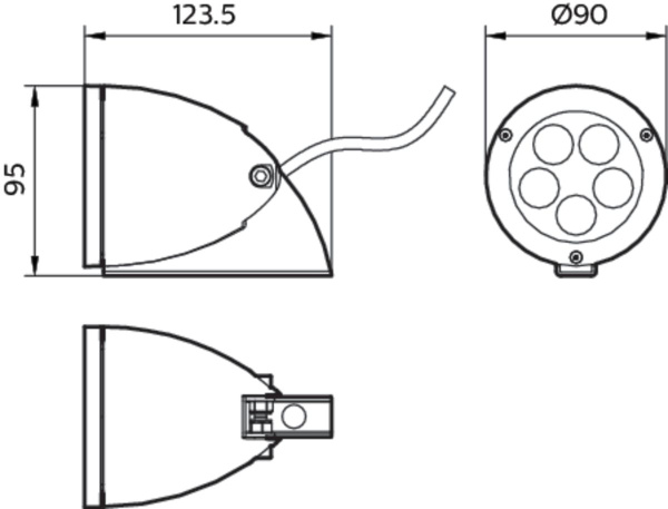 Купить PH Св-к BGP312 5LED 2700K NB GG 911401711622