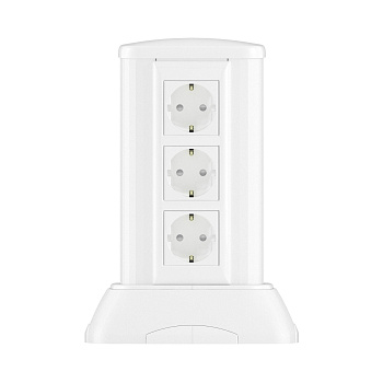 DKC Миниколонна алюминиевая, 0.25м, цвет белый