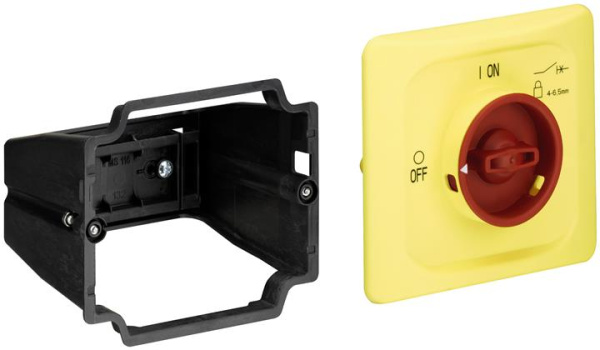 ABB Монт. комплект DMS132-Y для MS116, MS132, MS132-T, MO132 IP65 с желто-красной ручкой управления 1SAM201912R1011