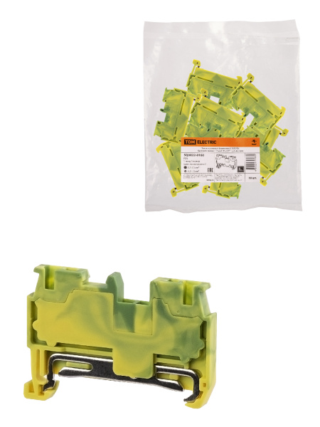 TDM Зажим клеммный безвинтовой ЗКБ PEN быстрого зажима 1,5 мм2 (Ph-C PT 1,5/S-PE) SQ0822-0160
