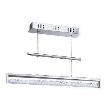 Eglo Подвес LED CARDITO 1 с сенсорн. димм., 24W (LED), L700, хром/насыпной хрусталь 93625