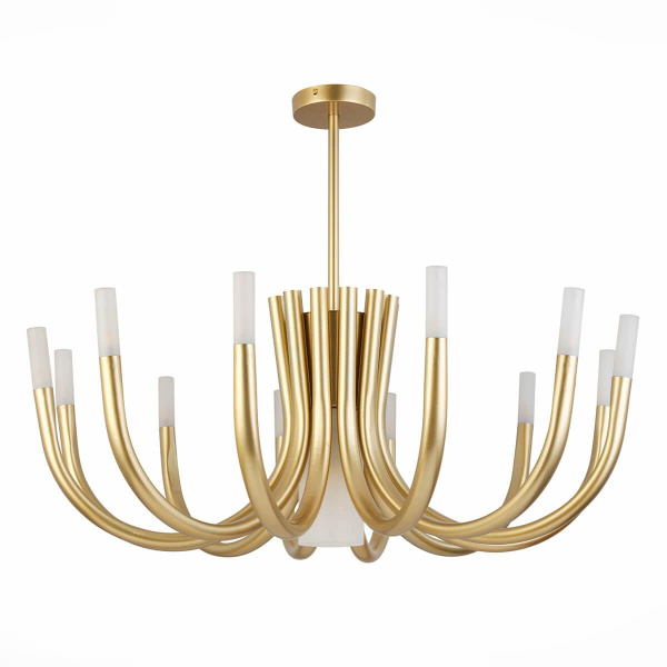 Купить ST Luce SL1173.202.13 Люстра потолочная Золото/Белый G4/E27 12+1*3+60W