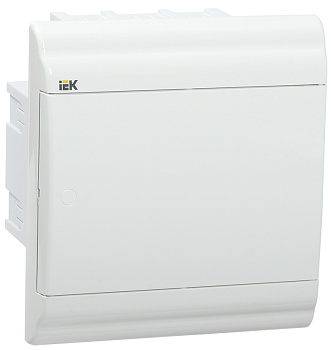 IEK PRIME Корпус пластиковый встраиваемый ЩРВ-П-6 белый/белая дверь IP41