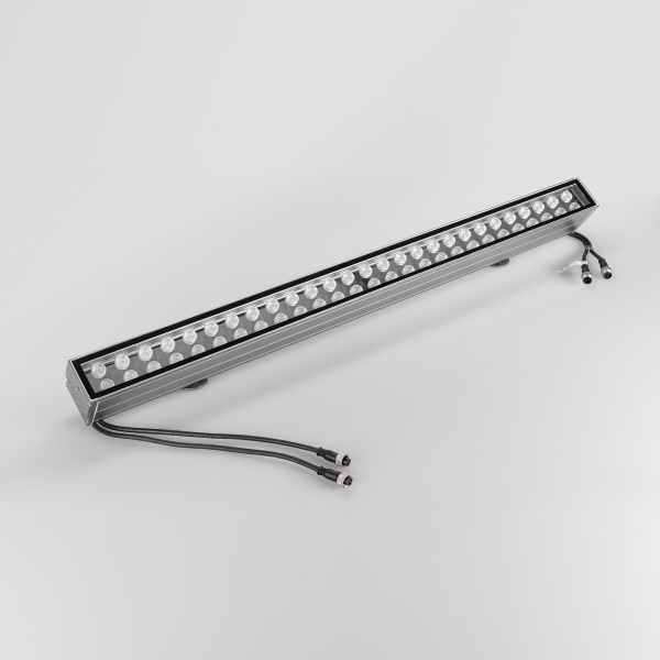 Купить Arlight Светодиодный прожектор AR-LINE-1000XL-54W-24V RGB (Grey, 30 deg, DMX512) (Закрытый) 023638