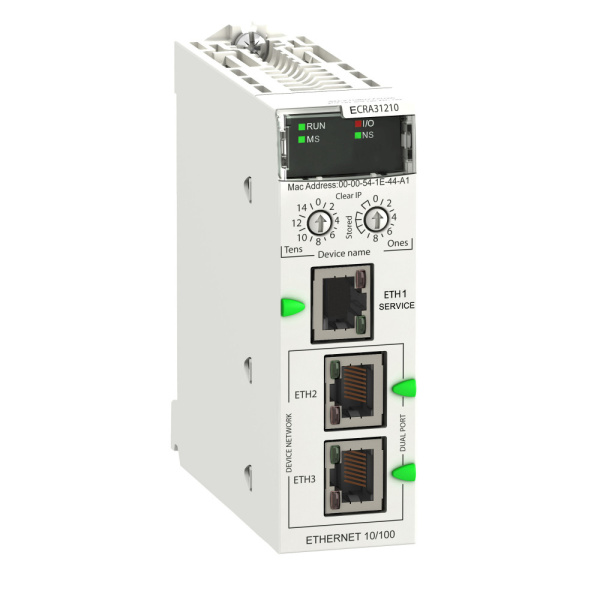 SE Modicon Адаптер удаленного в/в RIO Ethernet,M580 BMECRA31210