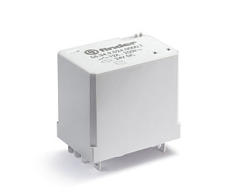 Finder Миниатюрное силовое электромеханическое реле; монтаж в розетку или наконечники Faston (4.8х0.5мм); 4CO 12A; контакты AgNi; катушка 72В DC; степ 563490720000T