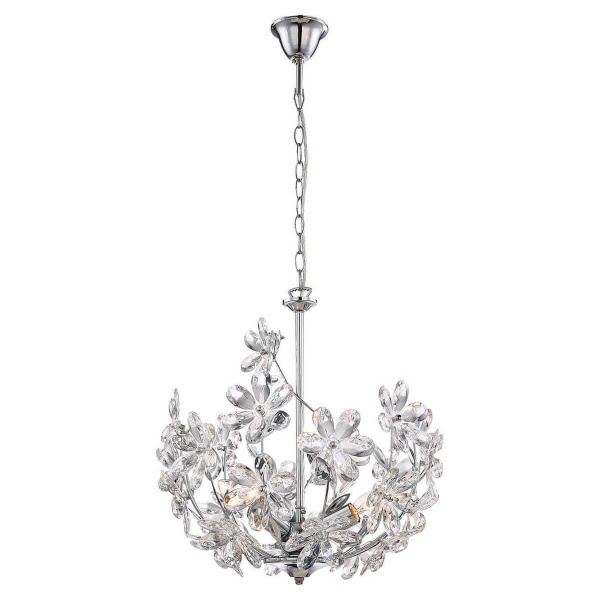 Lussole LGO Металл Хром /  Акрил Люстра E14 40W LSP-0184