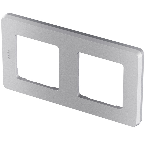 Купить Legrand INSPIRIA Алюминий Рамка - 2 поста 673942