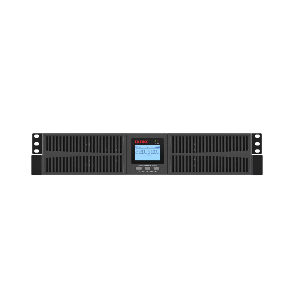 Купить DKC Онлайн ИБП ДКС серии Small Rackmount, 3000 ВА/2700 Вт, 1/1, 8xIEC C13, EPO, USB, RS-232, RJ45, Rack 2U, без АКБ, 9Ач
