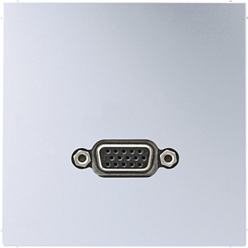JUNG VGA (D-SUB), алюминий MAAL1102